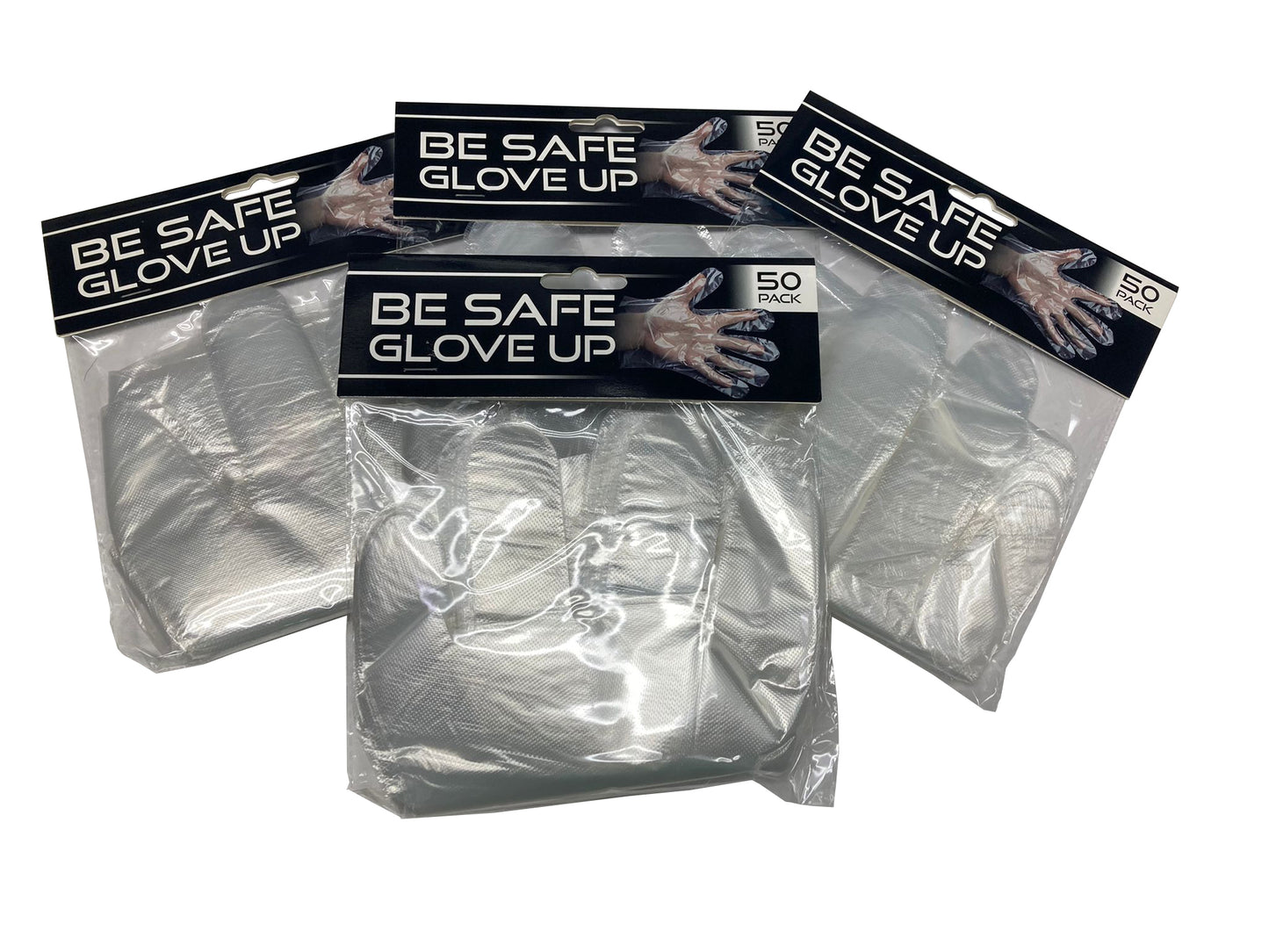 Disposable Plastic Gloves 50 Pcs Per Pack - MGLOVES6-1010