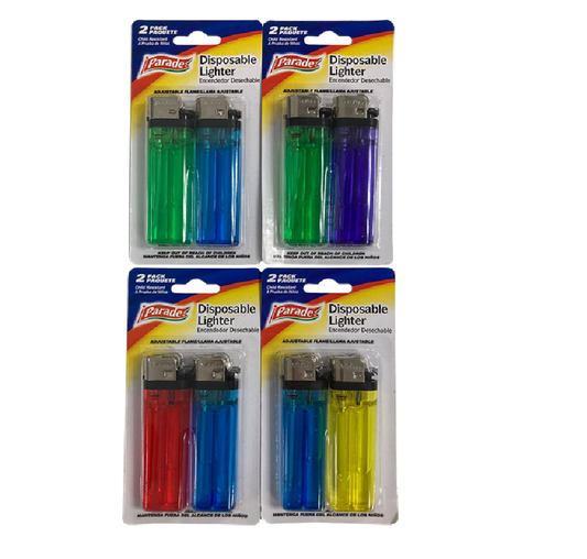 2 Pack Disposable Lighter - MHW922