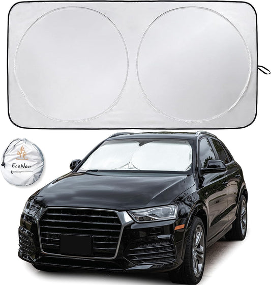 ECONOUR Car Sunshade 59 x 29 Inches - MHWP0G