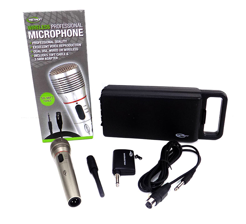 Wireless Microphone With Case - MICASSTD– Tectron International