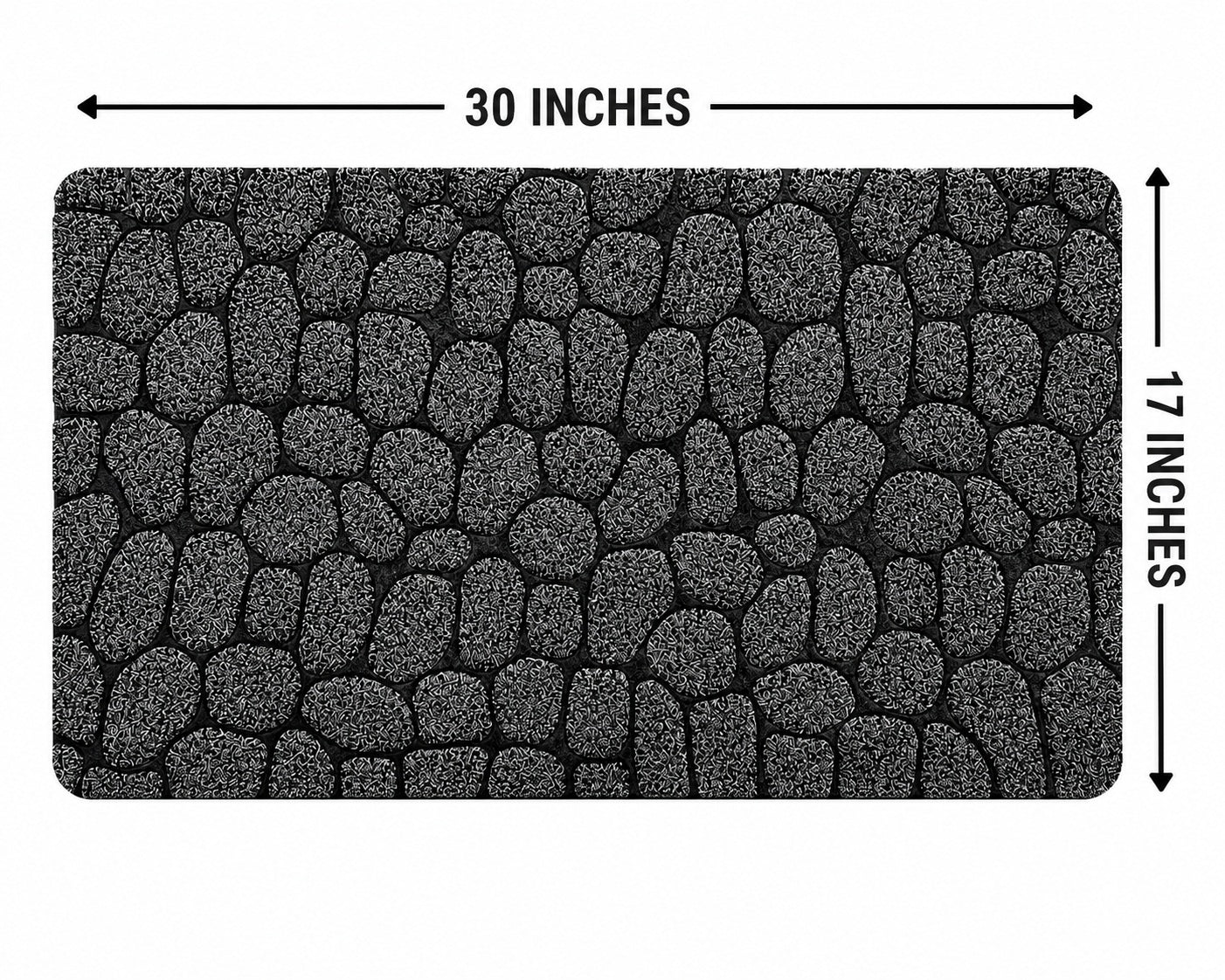 17 Inch X 30 Inch Door Mat 2 Pack - M RUG1730 2PK