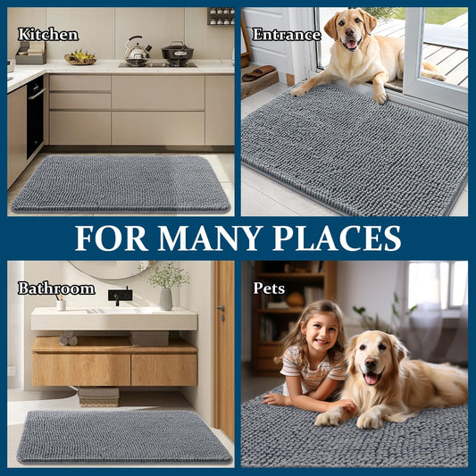 OLANLY 24 x 16 Inches Absorbent Floor Mat