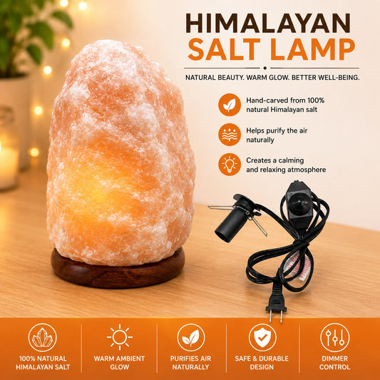 Himalayan Salt Lamp Natural Shape 18 lbs - MSL17