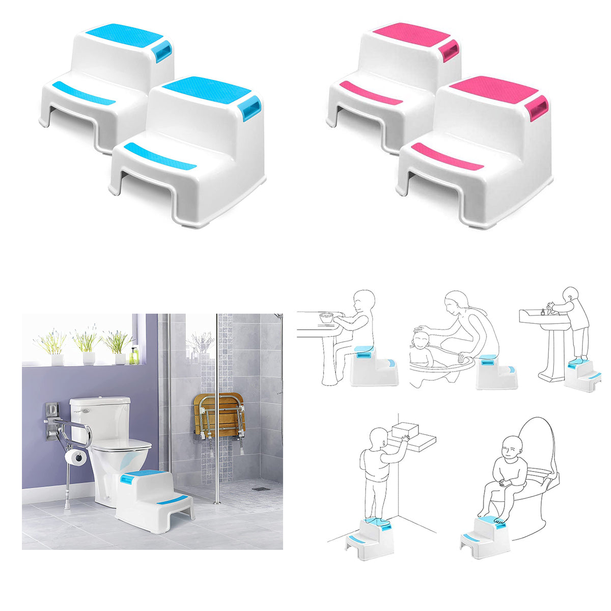 Two STeps Kids Step Stool - M STOOL KIDS