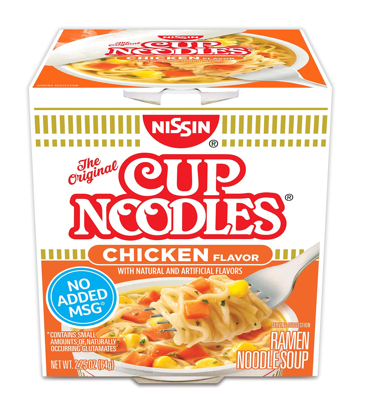NISSIN CUP NOODLES CHICKEN 2.25oz GNISSIN035