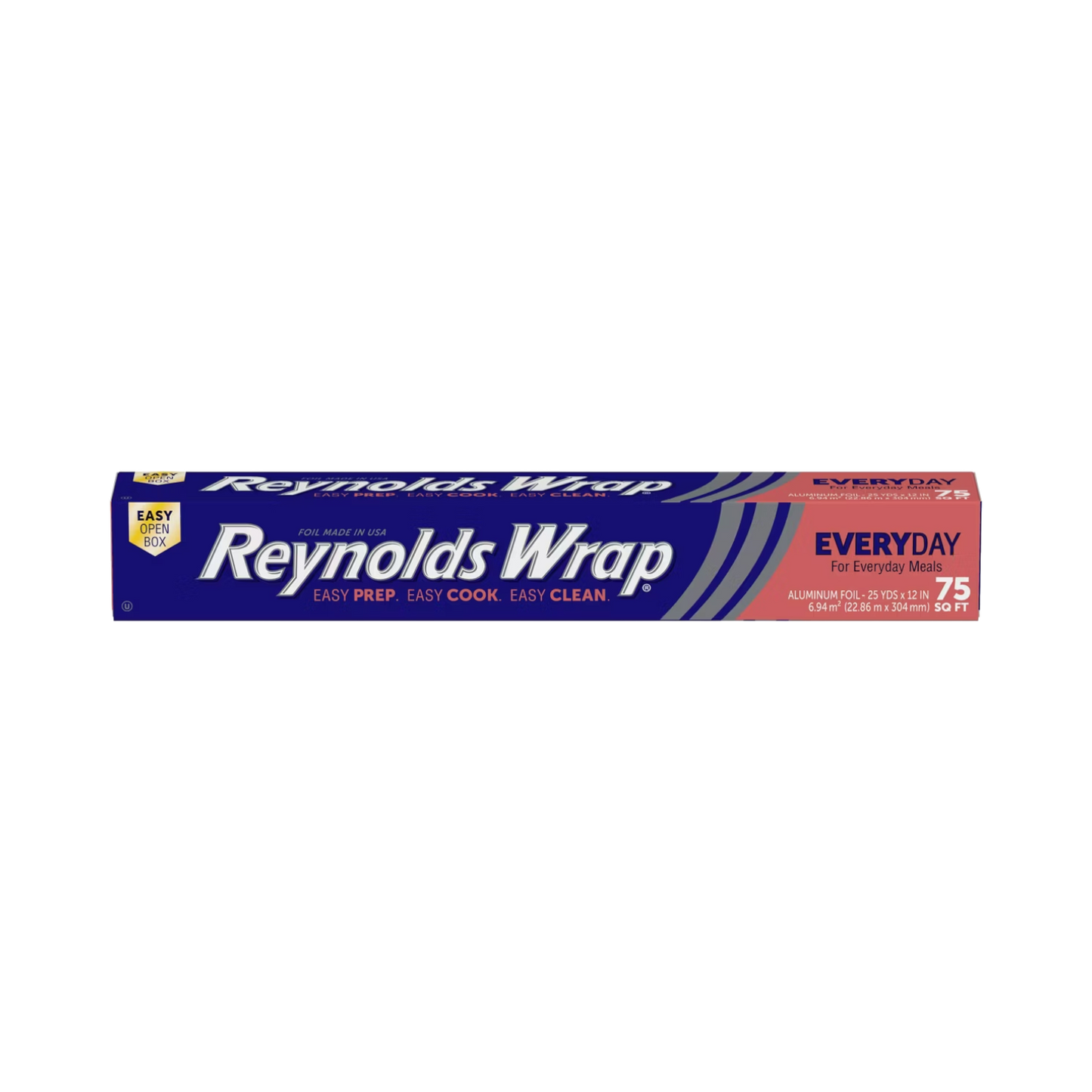 REYNOLDS WRAP STANDARD ALUMINUM FOIL, 75sq ft REY0154
