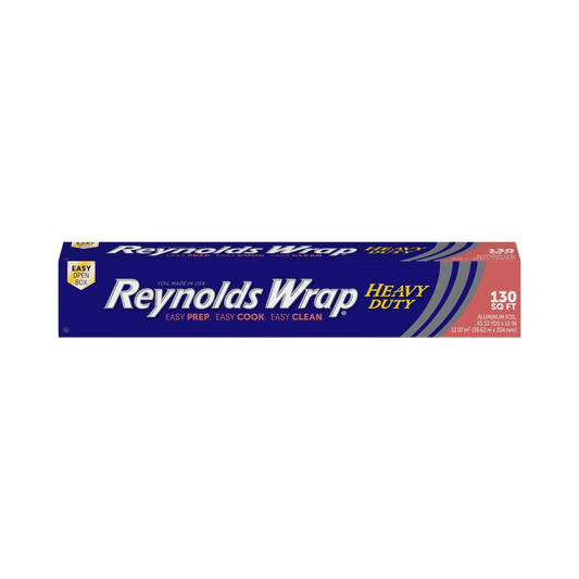 REYNOLDS WRAP HEAVY DUTY ALUMINUM FOIL, 130sq ft REY1300