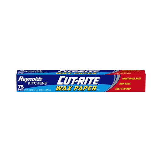 REYNOLDS CUT-RITE WAX PAPER, 75sq ft REY3308
