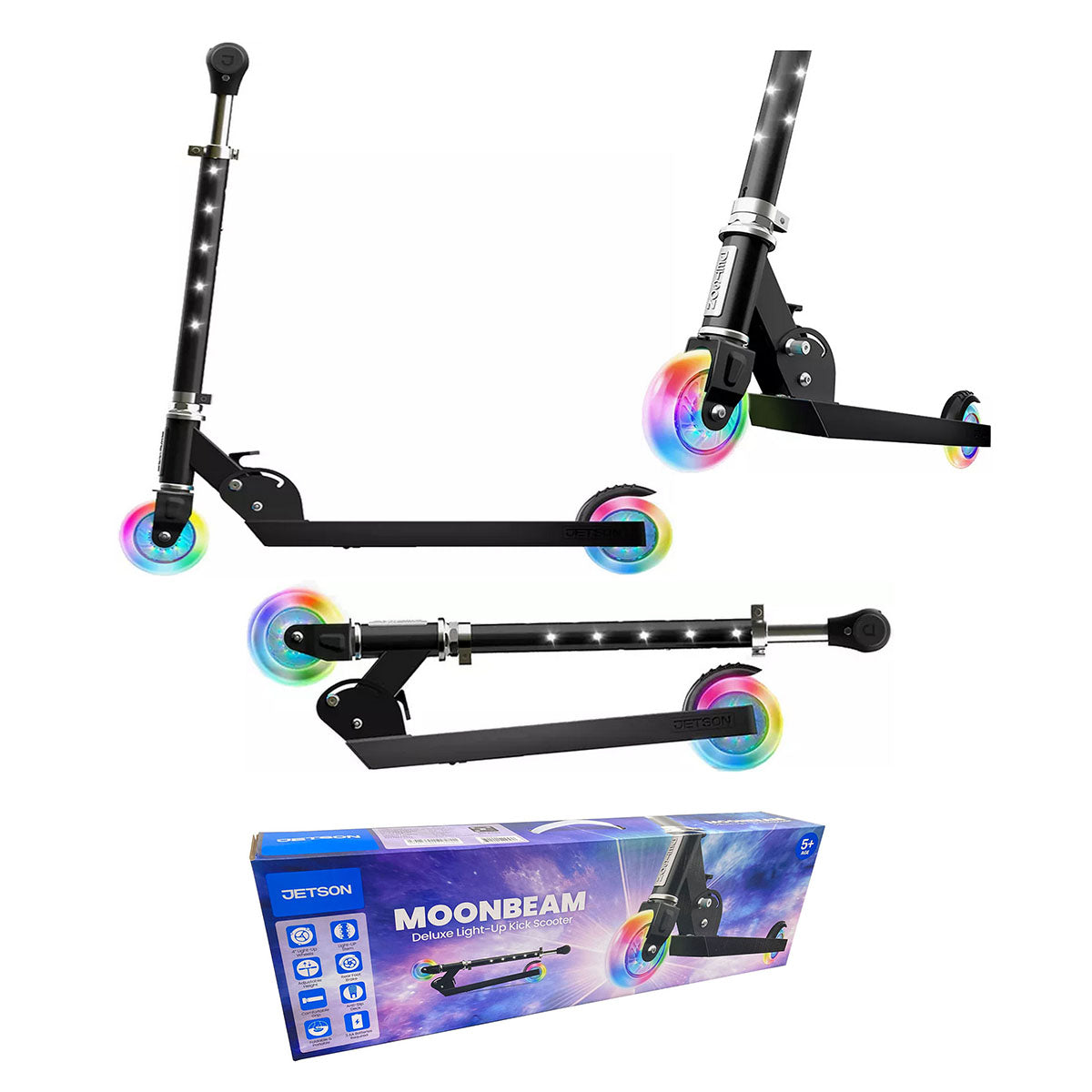 Jetson Moon Beam Deluxe Light-up Kick Scooter - SC1