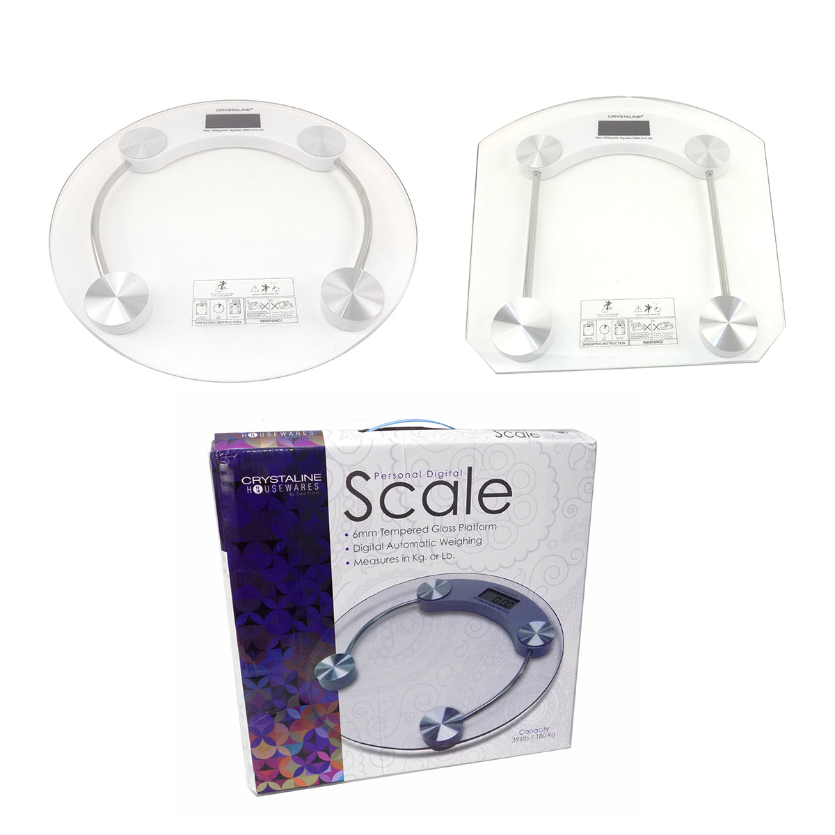 Glass Bathroom Scale - SCALE118