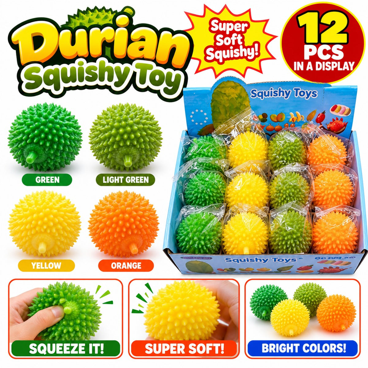 Squishy Toy Durian - SQ013
