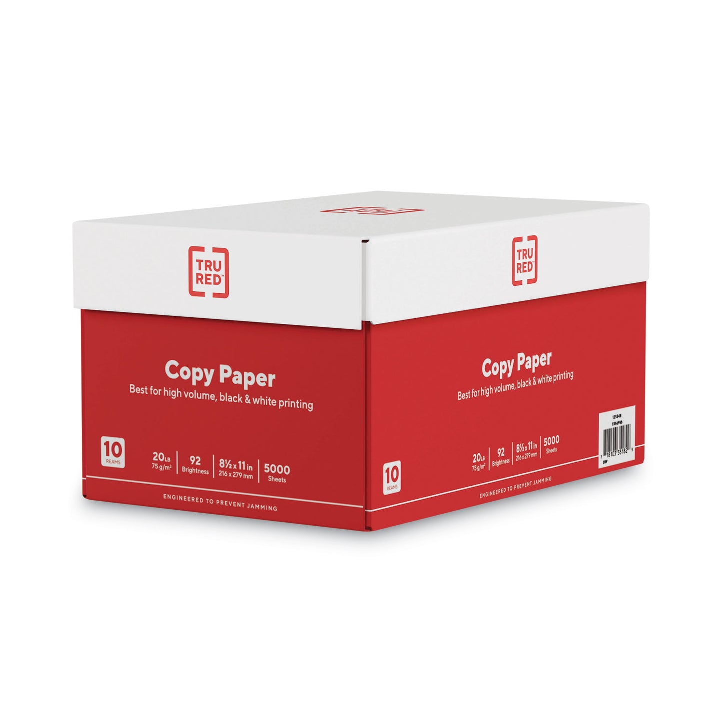 TRU RED 8.5 X 11 Inches Copy Paper (10 REAMS) - STPAPER
