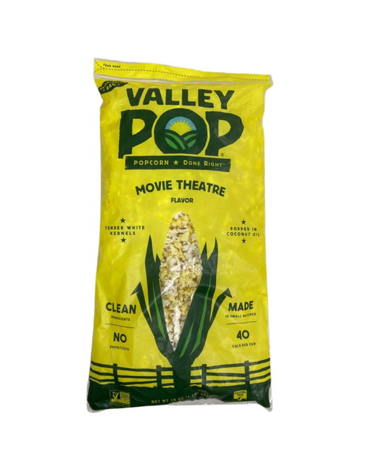 VALLEY POP 16oz BIG Bag Movie Theater Yellow - GVAL0028