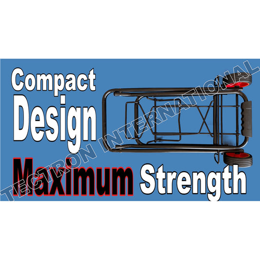 Small Luggage Cart W/ Tag Max Load 55 Lbs - HW345