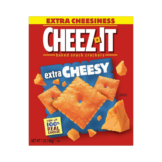 CHEEZ IT EXTRA CHEESY CLASSIC, 7oz GCHEEZIT621