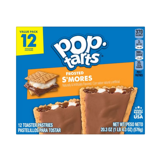 POP TARTS FROSTED S'MORES, 20.3oz - 12ct GPOPTARTS2832